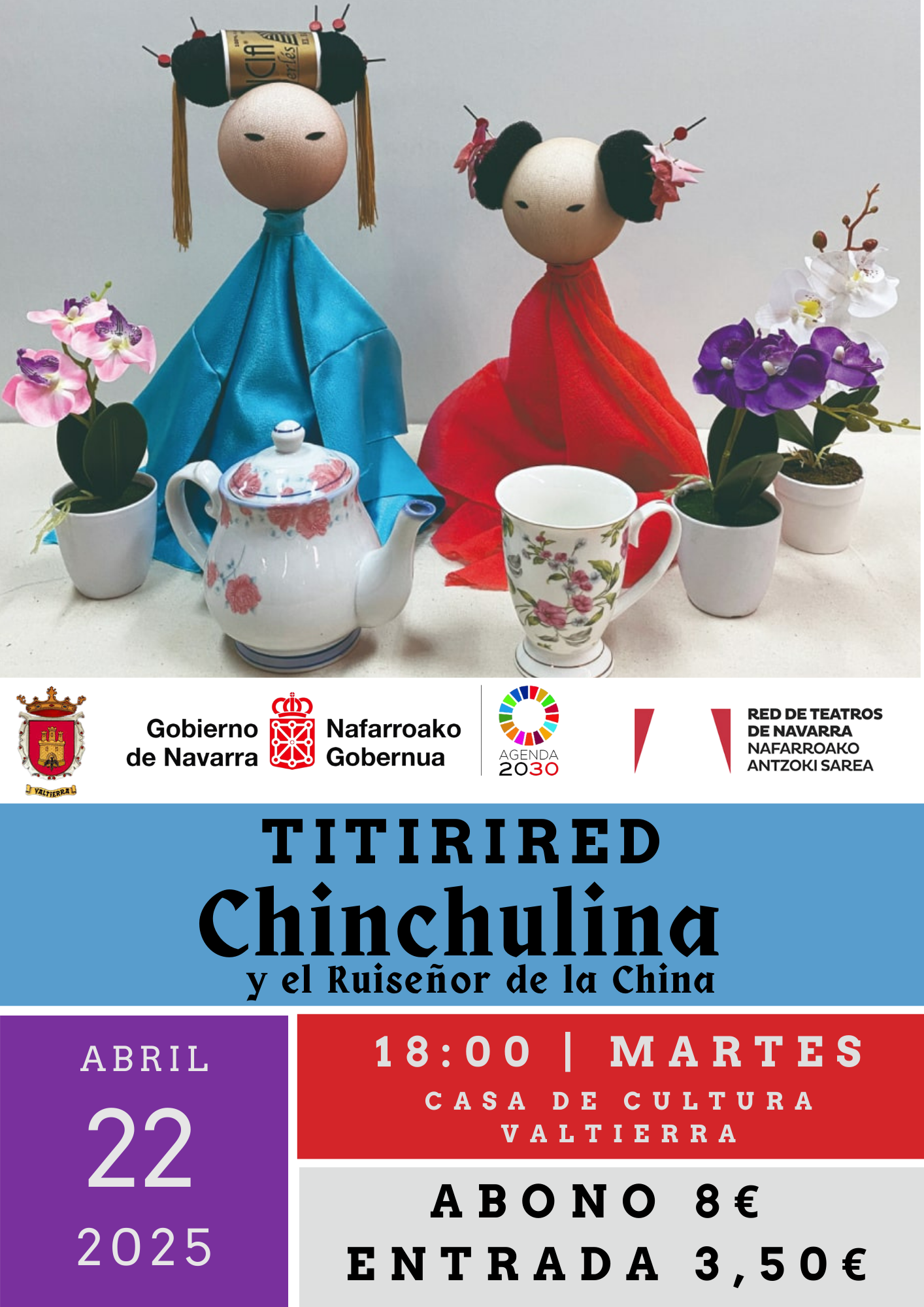 Imagen Titirired: Chinchulina y el Ruiseñor de la China