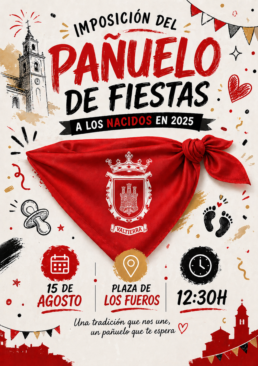 Imagen Imposición del pañuelico a los nacidos en 2025