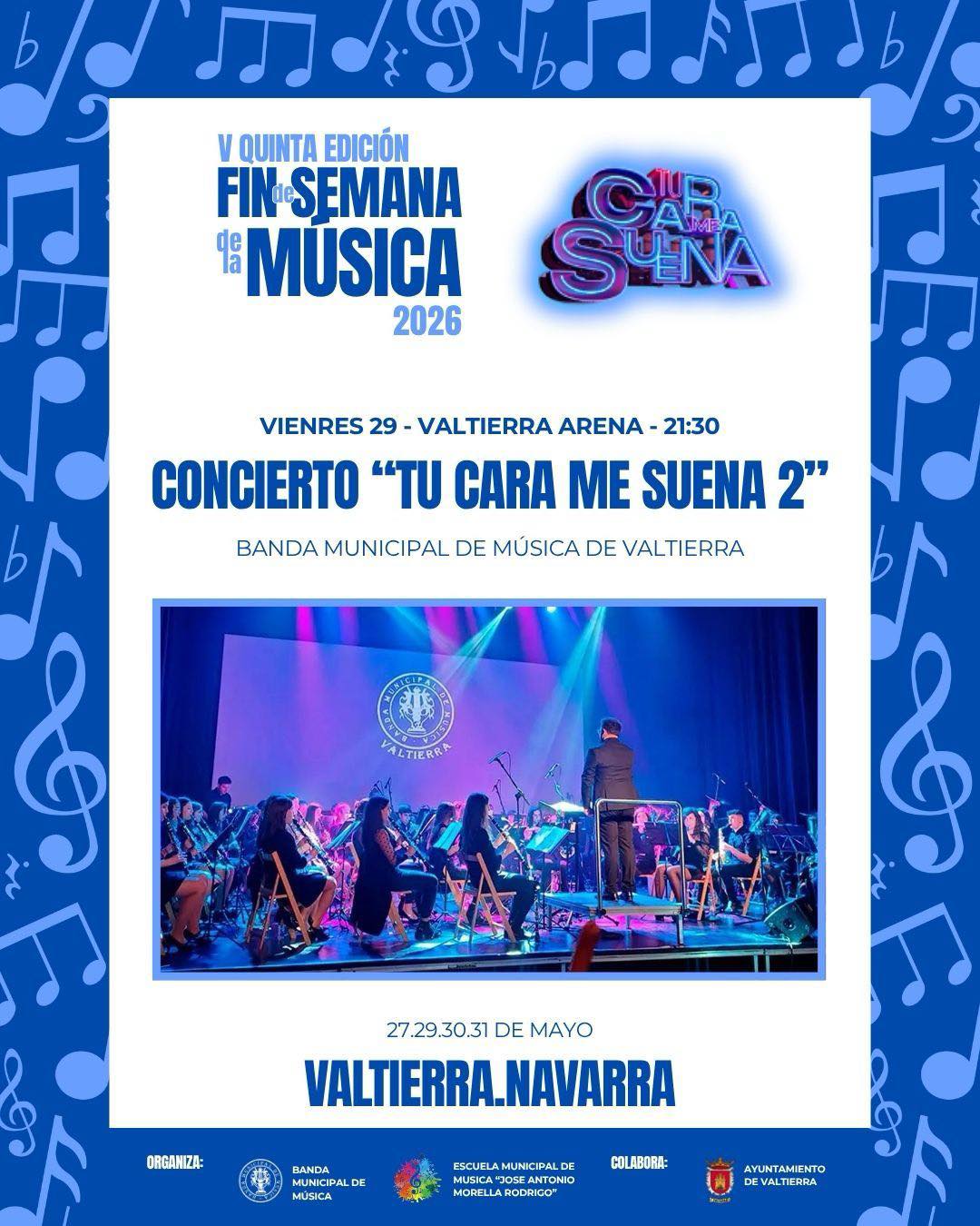 Imagen V FSDM 2026 · Concierto Banda Municipal «Tu cara me suena 2»