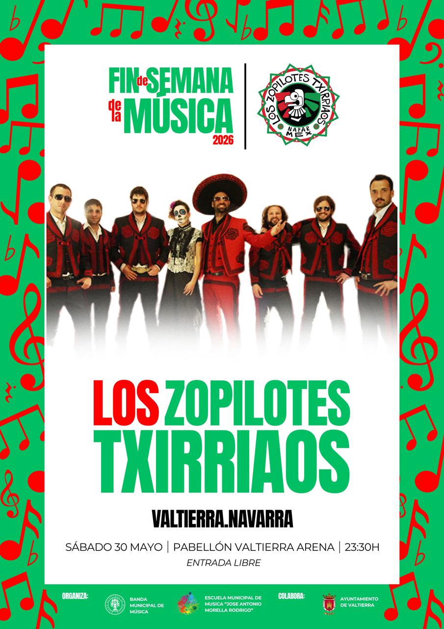 Imagen V FSDM 2026 · Concierto «Los Zopilotes Txirriaos»