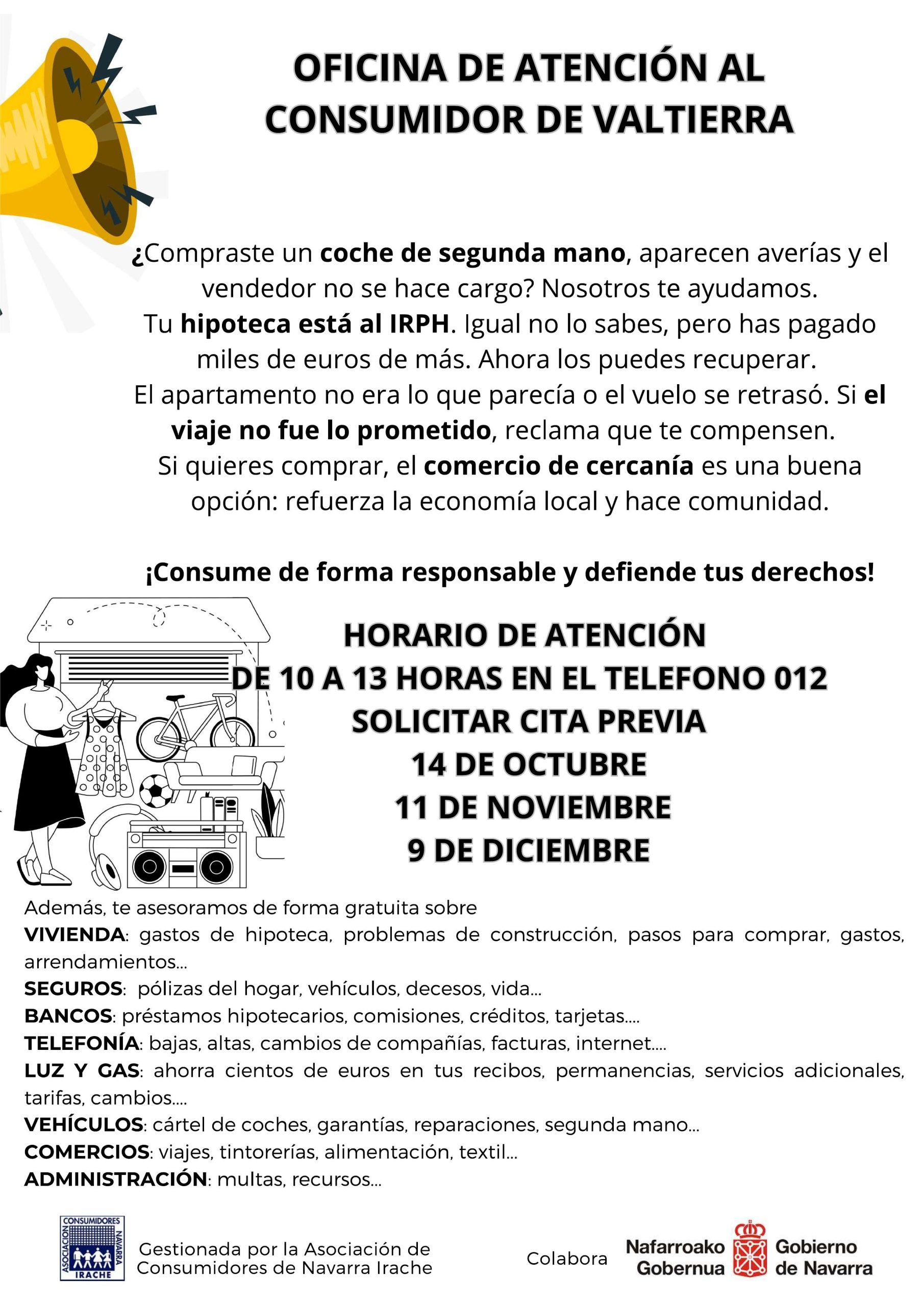 Imagen Oficina Municipal de Información al Consumidor. Diciembre 2026