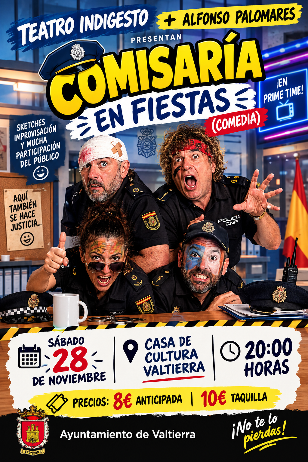 Imagen Comisaría en fiestas
